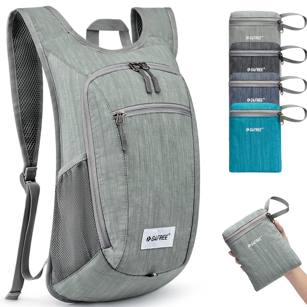 G4Free Hiking Backpack 10L Shoulder Bag - Grey